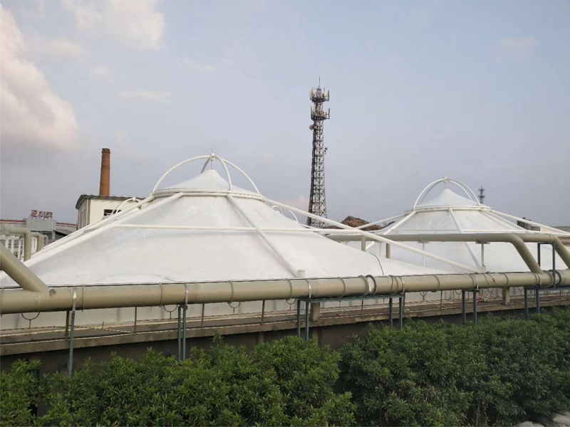 污水池反吊膜加盖