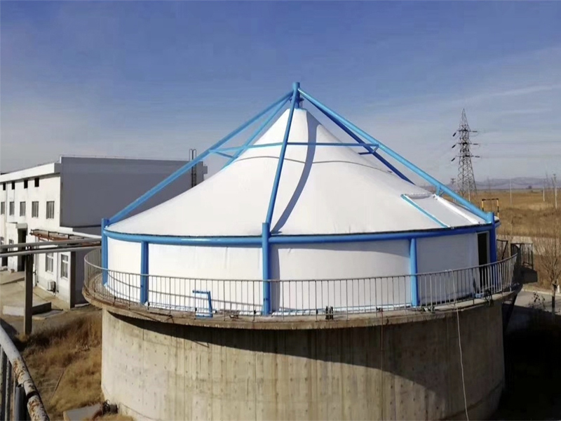 污水池反吊膜加盖