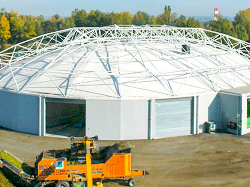 污水池反吊膜加盖