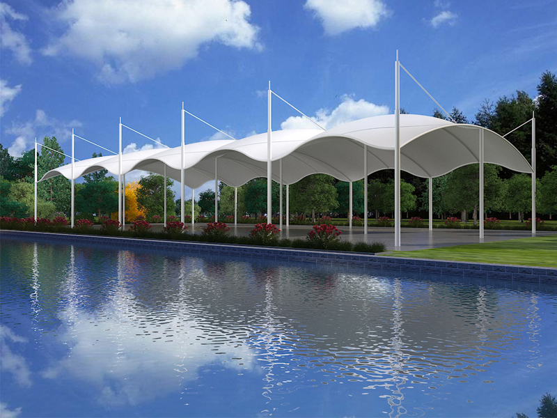 膜结构遮阳棚