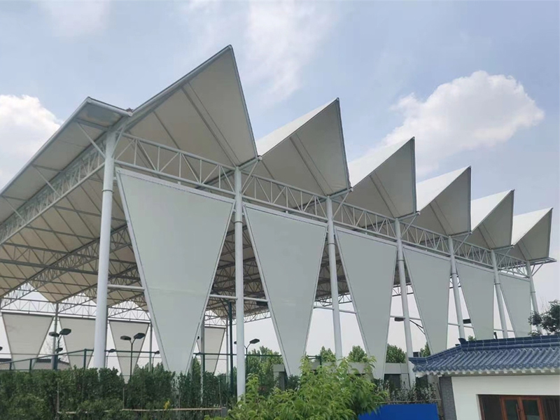 膜结构遮阳棚