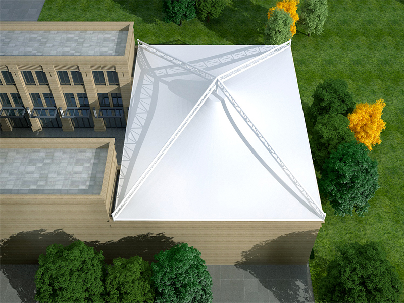 污水池反吊膜加盖